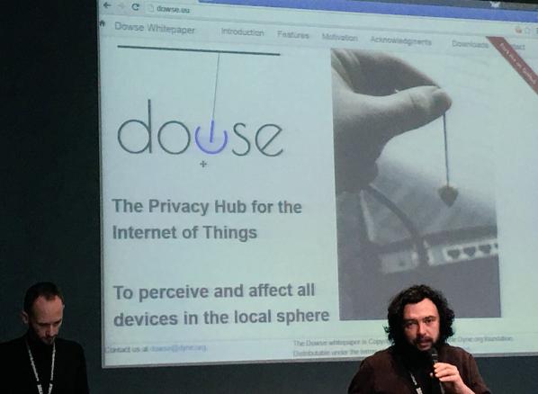 Federico Bonelli, Radovan Misovic aka Rad0 presenting 